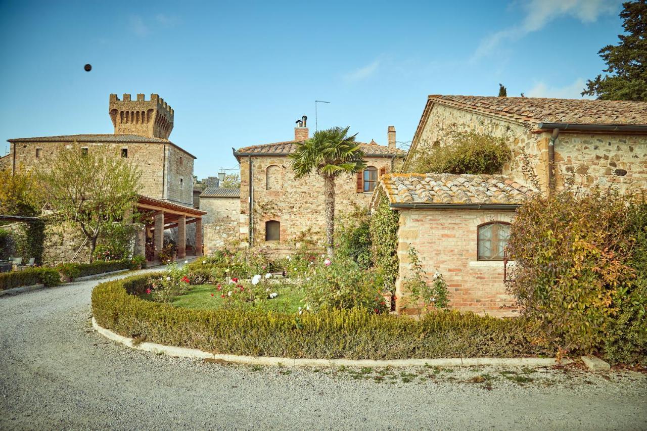 Castello Di Spedaletto Da Laura Villa Pienza Exterior foto