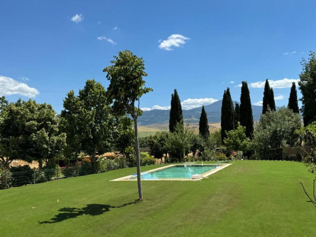 Castello Di Spedaletto Da Laura Villa Pienza Exterior foto